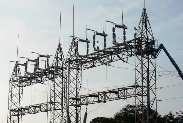 switcher and transformer towers